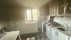 Osmaniye’de bir ev mutfaktan başlayan yangınla küle döndü