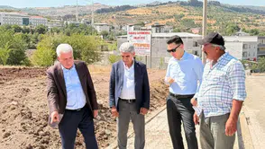 Çermik'te 500 hanenin yol çilesi bitiyor