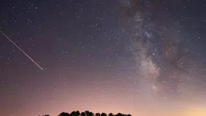 Çankırı gökyüzünde Perseid meteor yağmuru rüzgarı