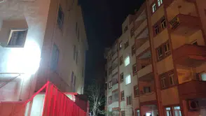 Batman'da balkondaki batarya paniği