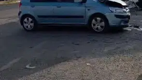 Sivas Ulaş girişinde üç araç birbirine girdi