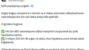 Bir tıkla organ bağışçısı olmak mümkün