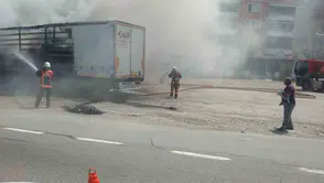 Giresun yolunda tır dehşeti