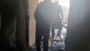 Siirt’te öğrenci yurdunda yangın korkusu