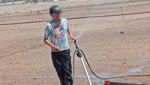 Nevşehir'de 13 yaşındaki çocuğun motosikletle duvara çarptığı kaza kamerada