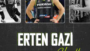 Denizli Basket kadrosunu Erten Gazi ile güçlendirdi