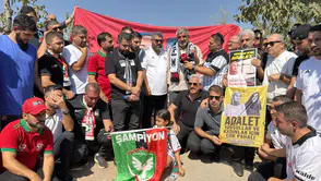 Tribünlerin ortak sesi: Beşiktaş ve Amedspor taraftarları Rojin Kabaiş için bir araya geldi