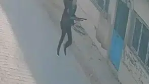 Turgutlu'da okul önünde dehşet anları: Saldırganın kaçış görüntüleri ortaya çıktı