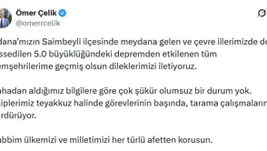 Adana'da korkutan sarsıntı: Saimbeyli merkezli deprem sonrası ilk açıklama geldi