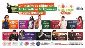 Niğde’de 10 gün sürecek lezzet ve eğlence maratonu için geri sayım başladı