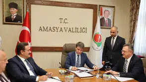 Amasya sanayisinde yeni dönem: Gümüşhacıköy için imzalar atıldı