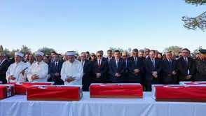 Yarım asır sonra gelen hüzünlü veda: Muratağa şehitleri dualarla defnedildi