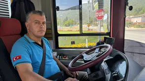 Tokat'ta otobüs şoföründen zamana karşı yarış: Fenalaşan yolcuyu hastaneye yetiştirdi