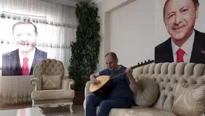 Gözleri görmüyor ama gönlünde Erdoğan sevgisi var: Bestesiyle sesini duyurmak istiyor