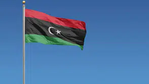Misrata Havalimanı'nda korku dolu anlar: Özel uçak alevlere teslim oldu