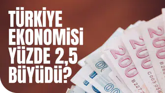 Türkiye ekonomisi yüzde 2,5 büyüdü: Peki vatandaş neden hissetmiyor?