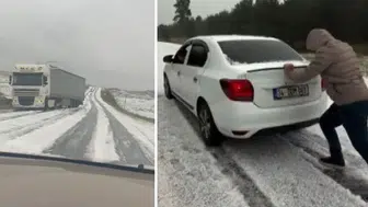 Yazın ortasında donduran sürpriz: Dolu ve sağanak hayatı felç etti