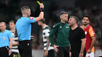 Galatasaray Sporting maçı hakemi Espen Eskas'ı UEFA'ya şikayet ediyor