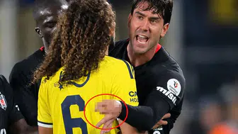 Fenerbahçe-Beşiktaş derbisinde Skriniar ile Vlahovic kavga etti