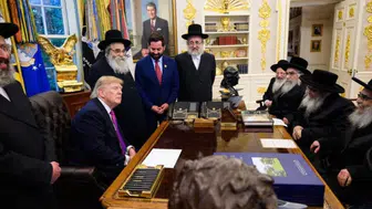 Ruhi Çenet'in belgeseli sonrası Hasidik liderler Trump ile görüştü