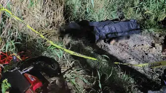 Aşağı Dip Gölü'nde gece yarısı dehşeti: Motosikletli sürücü sulara gömüldü