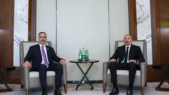Bakü'de kritik zirve: Aliyev ve Fidan bir araya geldi