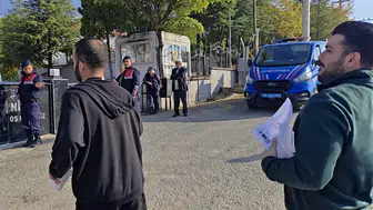 Sınav salonunun kapıları kapanırken jandarma devreye girdi: 60 saniye kala gelen kurtuluş