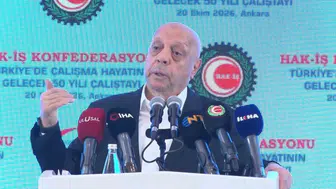 HAK-İŞ'ten 51. yıla özel vizyon: Vergi sisteminde köklü değişim ve Gazze vurgusu