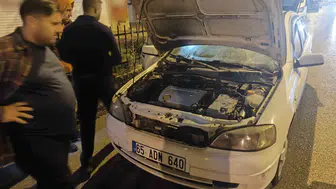 Sürüş keyfi kabusa dönüştü: Hareket halindeki araç bir anda alev aldı