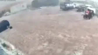 Bismil'de dehşet anları: Güvenlik kamerası o anları saniye saniye kaydetti