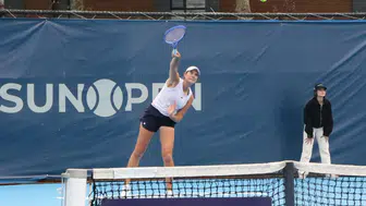 Samsun'da Tenis Rüzgarı: Milli Raketler Kortta Fırtına Gibi Esti