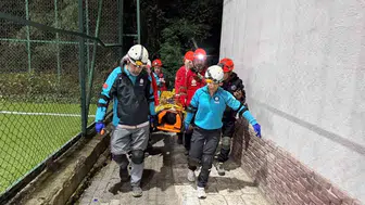 Düzce'de nefes kesen anlar: Pansiyonda deprem senaryosu gerçeği aratmadı