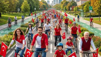 Cumhuriyetin 103. yılında 81 ilde dev pedal hareketi: İklim için çevrilecek