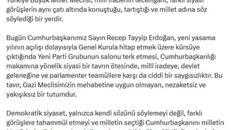 Gazi Meclis'te yaşanan protesto krizine sert tepki: Devlet geleneği hiçe sayıldı