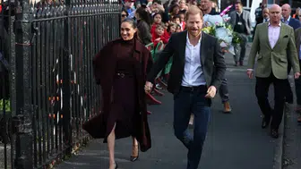 Kraliyetten kopuşun ardından sürpriz dönüş: Harry ve Meghan İngiltere sokaklarında