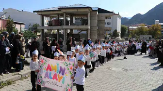 Erzurum'da miniklerin büyük heyecanı: Yüzyıllık gelenek yeniden hayat buldu