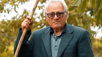 78 yaşındaki Hüseyin amcanın ceviz bahçesindeki bozlaklı mesaisi