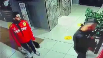 Otel resepsiyonunda şok görüntü: Haraç çetesinin silahı emanet ettiği yer ortaya çıktı