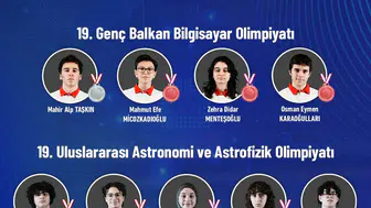 Genç beyinlerden tarihi rekor: Bilim olimpiyatlarında zirveye yerleştiler