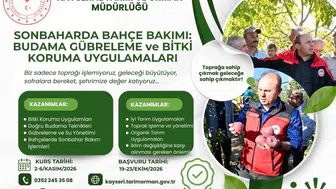 Kayseri'de Bereketli Hasat İçin Kış Hazırlığı Başlıyor