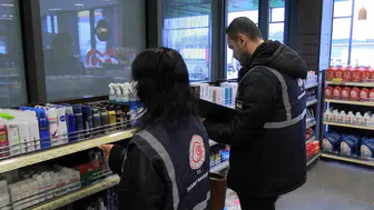 Edirne'de etiket operasyonu: Sınır kapısı yolundaki işletmeler mercek altına alındı
