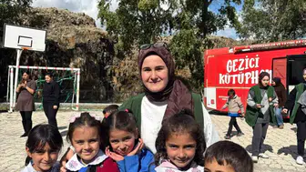 Kars'ın Çerme Köyü'nde gönüllülerden çocuklara unutulmaz bir gün