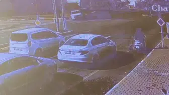 Adıyaman'da dehşet anları: Güvenlik kamerasına yansıyan kazada bebek yaralandı
