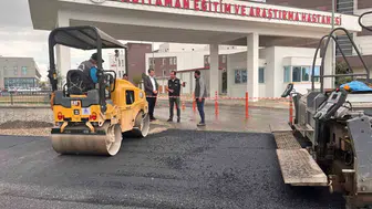 Adıyaman'da sağlık rotasında hummalı çalışma: Hastane yolları yenileniyor