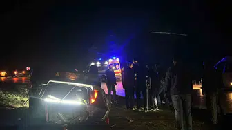 Zonguldak-Ankara yolunda korkutan kaza: Araç takla attı