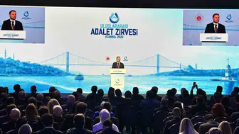 Adalet Bakanı Gürlek’ten sert tepki: Savaş suçlusu kürsüde, Filistinli bakan engelli