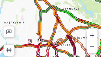 Megakentte akşam mesaisi kilitlendi: Yağmurla gelen yüzde 87'lik trafik kabusu