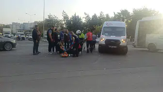 Kilis'te akşam saatlerinde motosiklet dehşeti: Bir sürücü yaşam mücadelesi veriyor