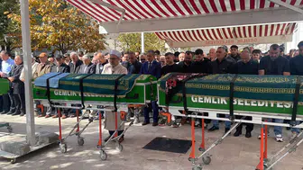 Komşu dehşetinde son veda: Kara çifti gözyaşlarıyla uğurlandı