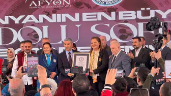 Afyonkarahisar'dan devasa başarı: Anadolu'nun binbir lezzeti Guinness tarihine geçti